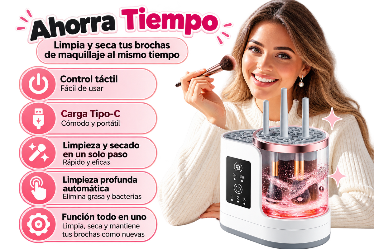Limpiabrochas Eléctrico 3 en 1