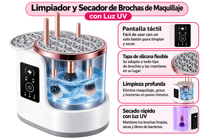 Limpiabrochas Eléctrico 3 en 1